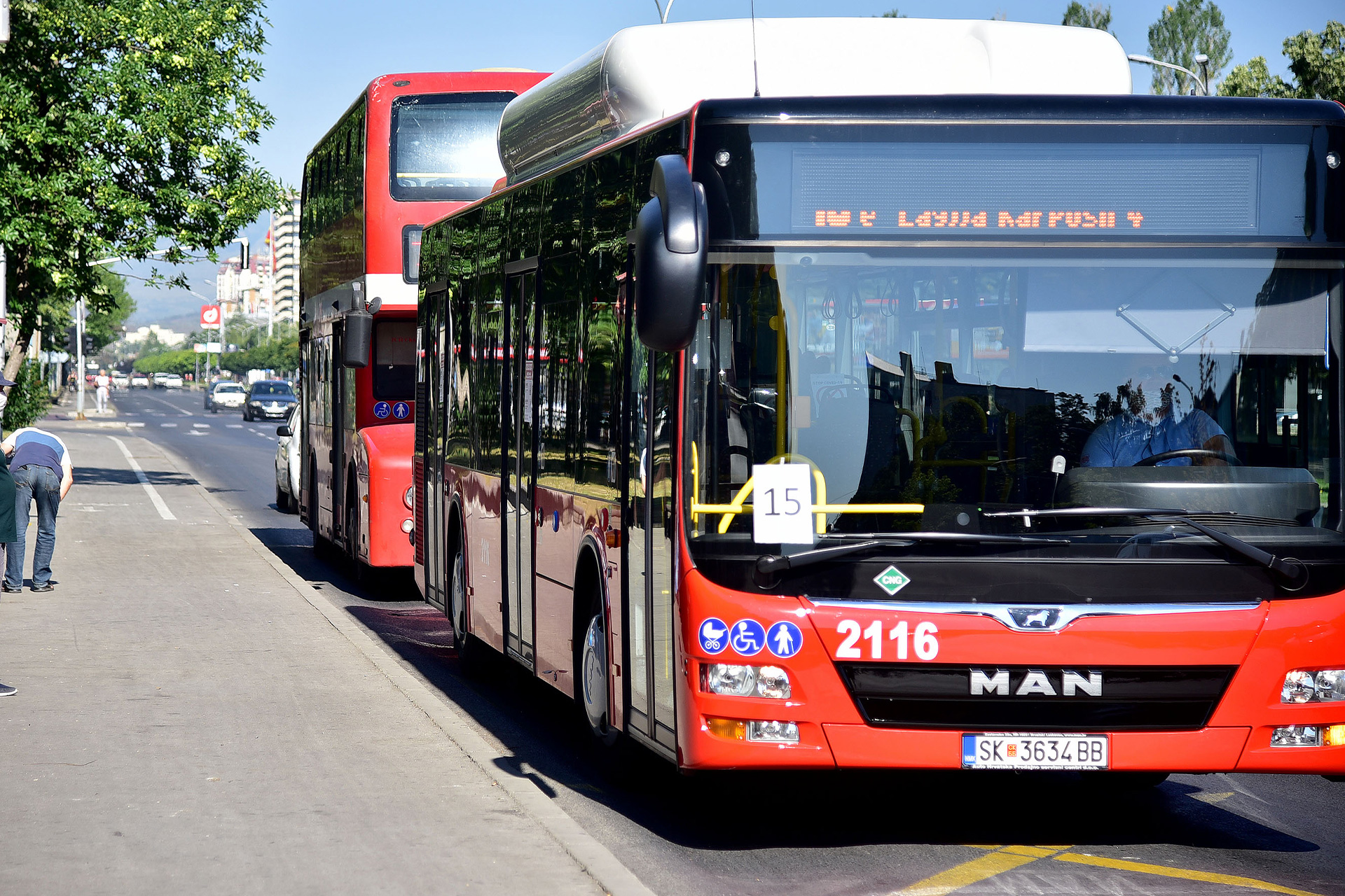 Nga e hëna edhe 55 autobusë të transportuesve privatë do të qarkullojnë në Shkup