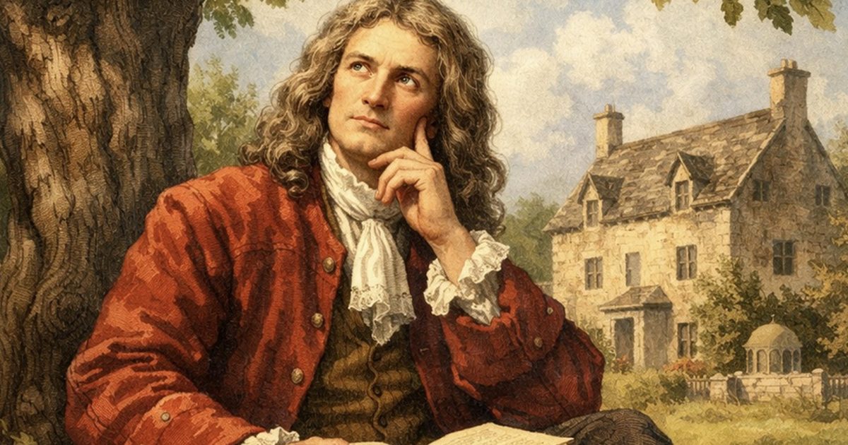 Njutoni dhe molla  momenti që ndryshoi shkencën përgjithmonë