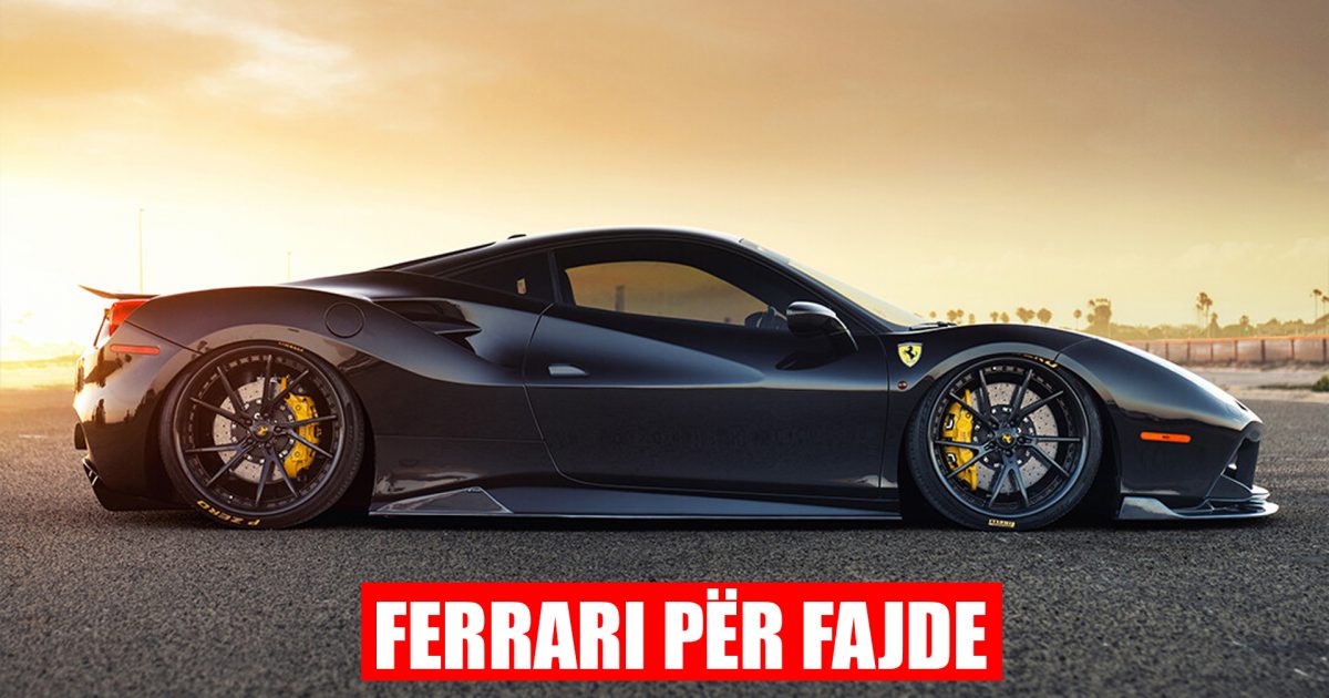  Ferrari  në Kosovë për fajde