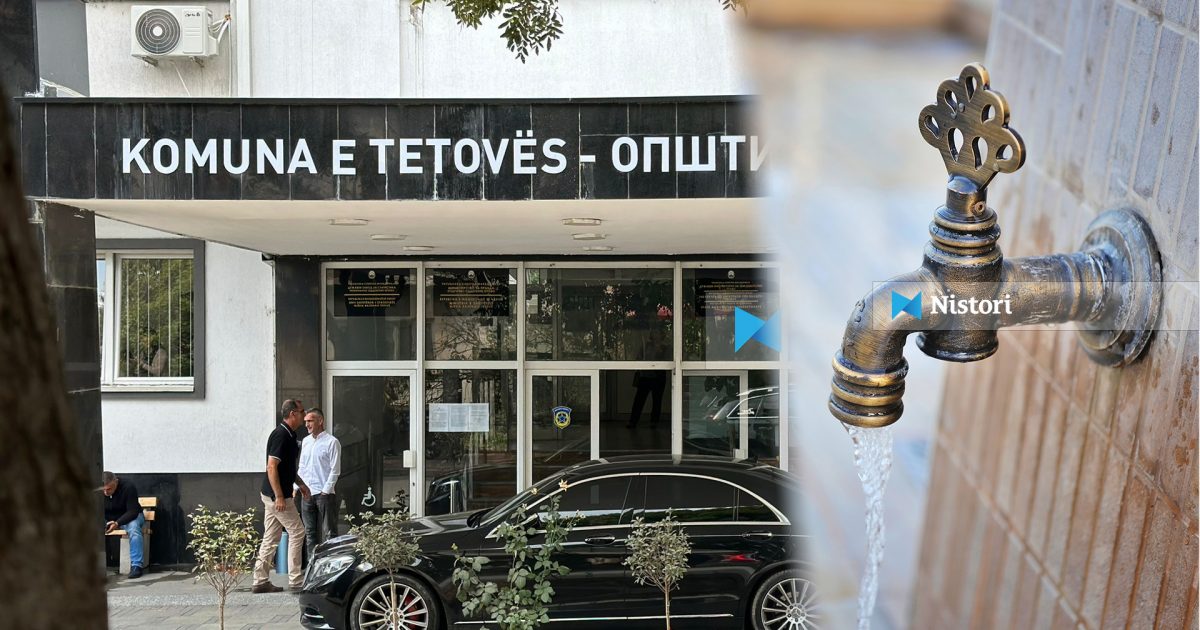 Menaxhimi i ujit në Tetovë përmes partneritetit publiko privat  në kurriz të qytetarëve 