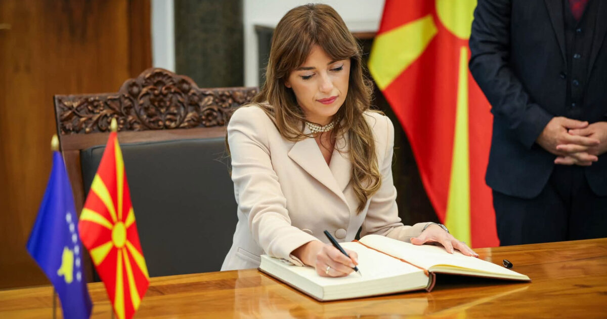 Haxhiu në vizitë zyrtare në RMV  të forcohet bashkëpunimi dhe të përshpejtohet integrimi europian